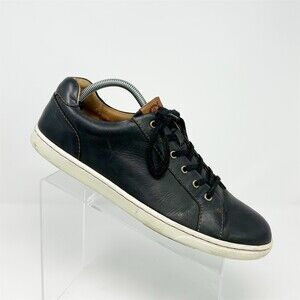 Born Allegheny Men's Sneakers Black Low Top Lace-Up Casual Shoes Size 10.5